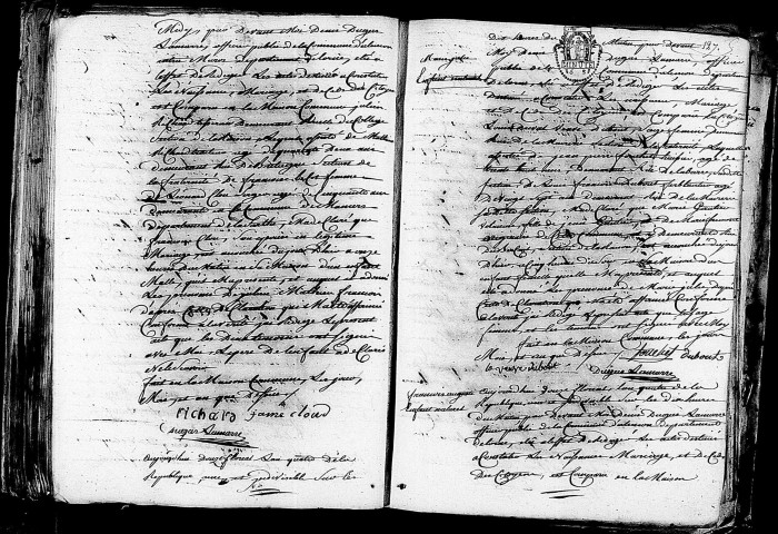 Acte de naissance de RICHARD Julien Mathieu François (29 avril 1796),acte de naissance de GAUTIER Marie Julie enfant naturel (30 avril 1796),acte de naissance de COUPET François Auguste enfant naturel (30 avril 1796).