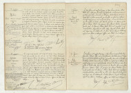 Acte de naissance de HELIE Pierre Marie Armand (31 janvier 1915), acte de naissance de GORON Andrée Germaine (29 janvier 1915), reconnaissance de ROSEL Maxime Jules (5 février 1915), reconnaissance de LEFER Ernestine Germaine (5 février 1915)