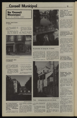 Alençon Notre Cité, journal d'information municipale et districale n°41 (mai 1981).
