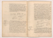 Acte de mariage de TRIQUANT Gaston Louis Albert et ESNAULT Lucile Augustine (25 Novembre1907), BARAT Louis Philippe Henri Joseph et FRAUDIN Marie Joséphine Ernestine (25 Novembre 1907), Transcription d'un jugement de divorce de MARCELIN et RICHER (30 Novembre 1907).