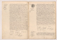 Acte de mariage de BOURLIER Adrien Jules et LABARRE Yvonne Marie (15 avril 1909), Acte de mariage de THOMAS Henri Pierre et BONDIE Marie Antoinette (19 avril 1909), Acte de mariage de CONTREL François Joseph et BOUILLIE Juliette Alphonsine (19 avril 1909).