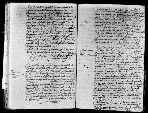 Acte de naissance de RAJOT Michel Auguste (12 décembre 1794),acte de naissance de VIENNE Aimable Léonard Denis (15 décembre 1794),acte de naissance de JARY Charles Louis (15 décembre 1794).