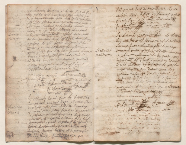 Paroisse Notre-Dame, registre des mariages (9 juin 1669 - 9 décembre 1673).