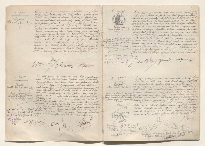 Registre des actes de naissance (1923).