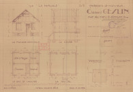 permis de construire n°38, Construction d'une maison d'habitation Rue du Mans Alençon, (date de décision : 1936), (auteur du projet, architecte : LAGRUE).