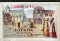Grands Magasins du Gagne-Petit, publicité : agenda (1910).