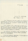 Banquet à l'occasion de la Fête nationale 14 juillet 1931 : affiche Imprimerie Georges Supôt (60 x 29).