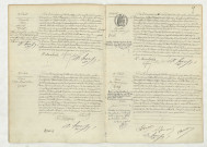 Acte de naissance de DESPORTES Andrée enfant naturel (16 aoüt 1909),acte de naissance de DENIS André Marcel Adrien (14 août 1909),acte de naissance de TOUCHET Camille André (18 août 1909),acte de naissance de BACON Jean Auguste Georges (19 août 1909)