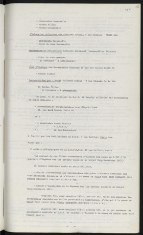 Abonnements à différentes publications pour des établissements scolaires.