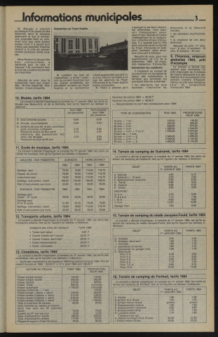 Alençon Notre Cité, journal d'information municipale et districale n°66 (février 1984).