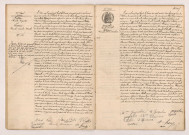 Acte de mariage de LOTTIN Charles Auguste et TESSIER Blanche Aurélie Marthe (17 Août 1908), JACQUELIN Emile Anatole et CHAUSSON Clémentine Louise Joséphine (17 Août 1908).