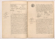 Acte de mariage de POUPET François Emile Benoit et LHEUREUX Amélie Clémence Marguerite (12 Octobre 1907), LEBRETON Henri Clément et BOUCHER Germaine Marie Eugénie (14 Octobre 1907), ROBILLARD Marcel Paul Alix et BODINIER Berthe Aurélie Alphonsine (14 Octobre 1907).