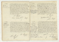 Reconnaissance de AMEDEE Yvonne Léontine (14 août 1908),acte de naissance de ALBERT Simonne Jeanne Marthe Georgette (13 août 1908),acte de naissance de LAVRILLOUX Yvonne Renée Ernestine (14 août 1908),acte de naissance de LAINE Henri Charles (17 août 1908).