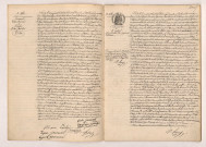 Acte de mariage de JOUVENCEL Victor François et TÂCHÉ Marie Joséphine (05 décembre 1908) , Transcription d'un jugement de divorce de CHENNEVIÈRE et MAUTREF (11 Décembre 1908).