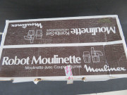 "Moulinette" Kombi-Set, type 320, code : 2.03 avec carton (plastique Métal), Moulinex, 9 pièces, don de l'association Moulinex Jean Mantelet.