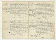 Acte de naissance de LELIEVRE Andrée Jeanne Marie (28 octobre 1908),reconnaissance de SAILLANT Edouard Louis (2 novembre 1908),acte de naissance de LAIGRE Georges Constant François (3 novembre 1908),acte de naissance de BUISSON Geneviève Juliette (2 novembre 1908).