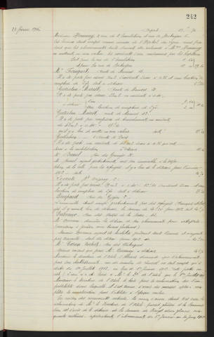 Demande de réduction et admission en non valeur de diverses concession d'eau, rapport, vote de l'ouverture d'un crédit supplémentaire