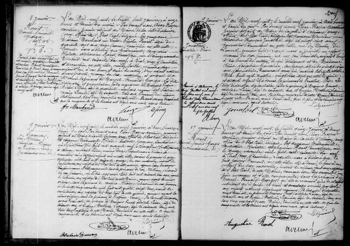 Registre des actes de naissance et adoption (1900)