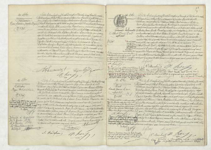 Acte de naissance de CHANDAVOINE Marie Madeleine Joséphine Virginie (20 décembre 1909),acte de naissance de MORDEFROY Roger Ernest Almire (21 décembre 1909),acte de naissance de DUVAL LEHAULT Albert Emile Noël (24 décembre 1909),acte de naissance de HUET Marcelle Yvonne Marie enfant naturel (27 décembre 1909)
a011547891504aYji3y;