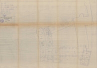 Agrandissement du Carmel, projet, premier étage (ech : 1/100, Marcel Mezen) (28 mars 1938), dessin n°5.