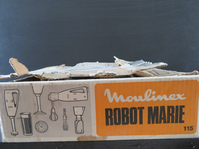 Robot-Marie : notice technique, certificat de garantie.