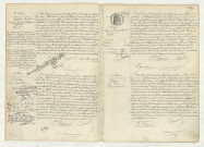 Acte de naissance de FONTAINE Rollande Emilienne Augustine (12 février 1905),acte de naissance de LE METAIS Marie Louise Pauline (15 février 1905),acte de naissance de PAPILLON Suzanne Modestine Eugénie (16 février 1905),reconnaissance de SAVARY Paul Henri (17 février 1905).