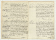 Acte de naissance de NOIRE Etienne Yves Auguste (20 février 1907), acte de naissance de AUBRY Arthur Julien (20 février 1907), reconnaissance de JOYEUX René Louis (22 février 1907), reconnaissance de MARTIN Adrienne Alphonsine (22 février 1907).