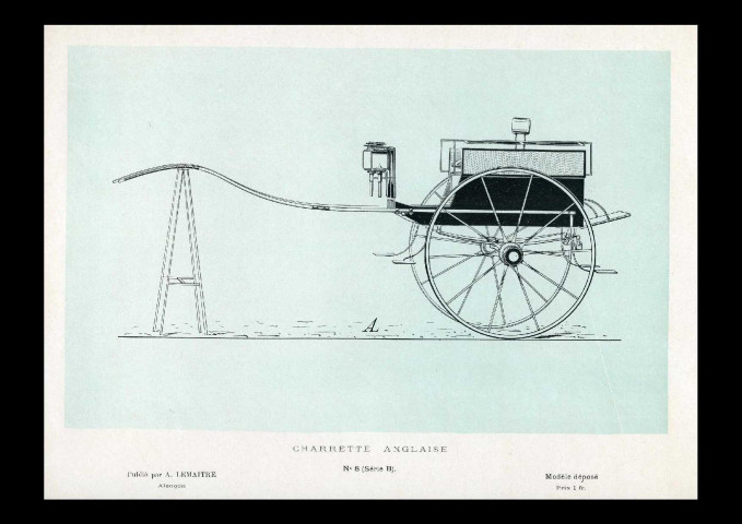 Catalogue du carrossier A. Lemaître présentant la collection des nouveaux modèles de voitures.