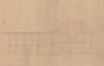 permis de construire n°6, Construction d'une maison d'habitation Rue de Labillardière Alençon, (date de décision : 21/07/1927), (auteur du projet, architecte : SOIVE Armand).