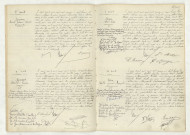 Reconnaissance de LESMARY Marcel Gustave Albert (7 avril 1915), acte de naissance de MARQUIS Albertine Louise (9 avril 1915), acte de naissance de DROU Albert René (9 avril 1915), acte de naissance de VIOU Edith Jeanne Marguerite (11 avril 1915)