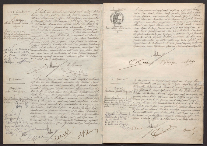 Registre des actes de naissance (3 janvier 1921-29 décembre 1921)