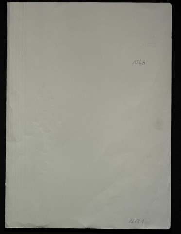 Comptes, état des finances (1548)