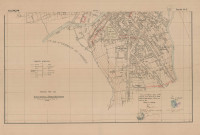 Alençon, plan d'aménagement, d'extension et d'embellissement (éch : 1/2000) (Feldtrauer, société d'entreprises Photo aériennes Paris), plan topographique, feuille 3.