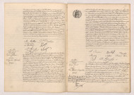 Acte de mariage de COCHIN Louis Joseph et RATTIER Marthe Jeanne Marie (15 octobre 1909), Acte de mariage de KIRCHHOFF Emile Alphonse et DIVIER Augustine Françoise (19 octobre 1909), Acte de mariage de SCHELL Georges Emile et LOTTIN Louise Hortense Augustine (23 octbre 1909).