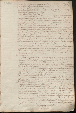 Registre des délibérations du conseil municipal (06 juillet 1832 - 26 mars 1836).