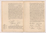 Acte de mariage de LERICHE Georges Ernest Joseph et LEPART Eugénie Jeanne Marie (15 Septembre 1908), BRETON Raoul Auguste Emile et LINDET Louise Eugénie Mélanie.