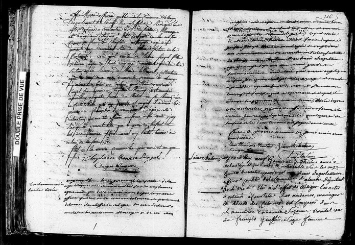 Acte de naissance de CHAPLAIN François Désiré Armand (28 mars 1796),acte de naissance de TOUTAIN Marie Louise (28 mars 1796),acte de naissance de PAISANT Louise Paterne enfant naturel (28 mars 1796).