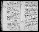 Acte de naissance de PARIS Elisabeth (26 août 1796),acte de naissance de MARCHAND Auguste (28 août 1796),acte de naissance BEAUDOIN Louise Antoinette (29 août 1796).
