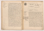 Acte de mariage de MORIN Emile Prosper et BIZOT Berthe Marie Augustine (24 Février 1908), MORLOT Jules Charles et TESSIER Jeanne Hélèna (26 Février 1908).