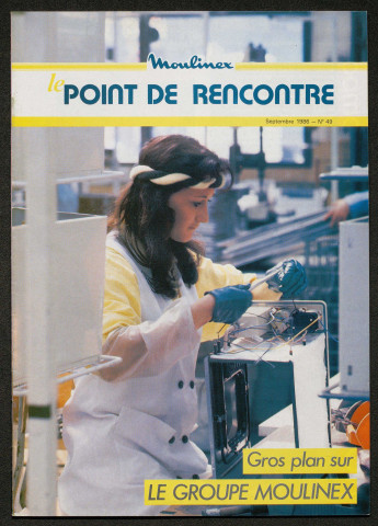 Le Point de rencontre Moulinex n°49 ( septembre 1986)