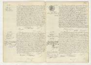 Reconnaissance de ROULLE Ludovic Isabel (18 octobre 1905),acte de naissance de ROUSSEAU Robert Luc (18 octobre 1905),acte de naissance de DE GOULAINE Marie Jeanne Marguerite (18 octobre 1905),acte de naissance de LEBRETON Raymond Eugène Octave (18 octobre 1905).