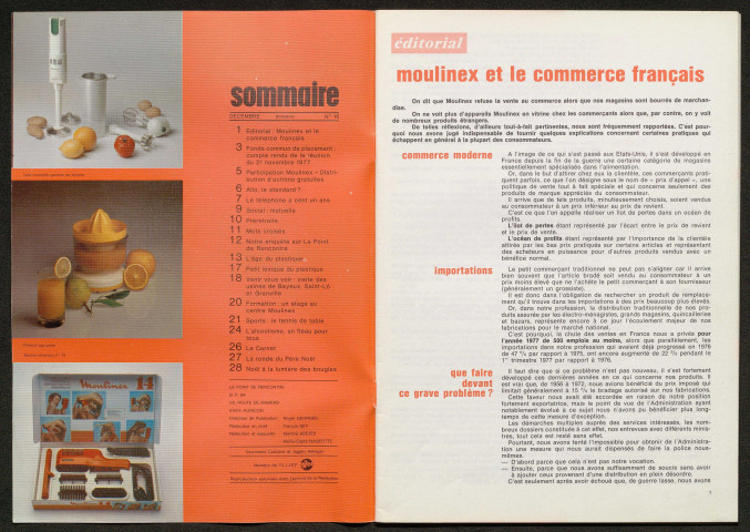 Le Point de rencontre Moulinex n°16 (décembre 1977)