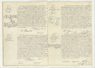 Acte de naissance de BARNIER Marie Louise (15 juin 1906), reconnaissance de BIDOCHE Albert Jean (18 juin 1906), acte de naissance de PERRIER Madeleine Eugénie Edmonde Marie (16 juin 1906), acte de naissance de BREBISSON Paule Marie Béatrix Henriette (17 juin 1906).