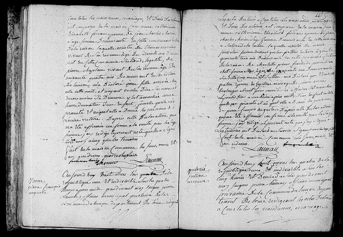 Acte de naissance de Louise Victoire enfant trouvé (29 décembre 1795),acte de naissance de VERON Pierre François Auguste (28 décembre 1795),acte de naissance de QULERIE Julien Arsène (28 décembre 1795).