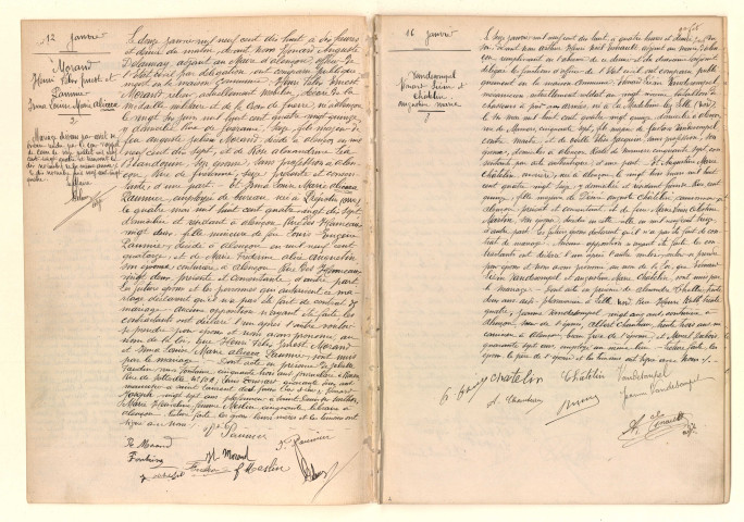 Registre des actes de mariage (1918).
