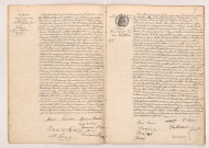 Acte de mariage de NAPOLEON Clément Alexandre Jean et MASSERON Marie Eugénie (16 janvier 1909), Acte de mariage de POUSSIN Henri Alexandre Louis et MERCIER Marie-Louise Joséphine (19 janvier 1909).