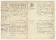 Acte de naissance de BALLOCHE André Lucien Raymond (2 janvier 1912),acte de naissance de DESCHAMPS Odette Camille (1er janvier 1912),acte de naissance de RIVIERE Lucie Georgette Louise (2 janvier 1912),acte de naissance de RIVIERE Thérèse Louise (2 janvier 1912).