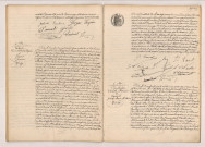 Acte de mariage de LEPIN Georges Auguste et TROCHERIE Juliette Rosalie (2 septembre 1905), acte de mariage de VALACHE Louis Adolphe Eugène et TASSET Germaine (2 septembre 1905), acte de mariage de COUILLABIN Achille François et LEGRAND Juliette Marie Mélanie (5 septembre 1905).