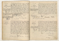 Acte de naissance de LE CLERC Christien Eugène (14 juin 1917), Acte de naissance de BADIN Georges Clément (16 juin 1917), Acte de naissance de CORNU Georges Gaston Henri (18 juin 1917), Acte de naissance de CHÂTELAIN Gillette Marie (17 juin 1917).