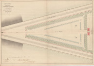 Plan du Champ de Foire aux chevaux, (3 août 1821) (Delarue PierreFélix, ech 1/500).